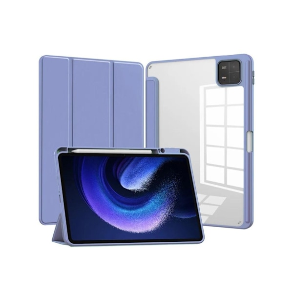 Crystal Folio Cover til Xiaomi Pad 6 Pro 11 Blå