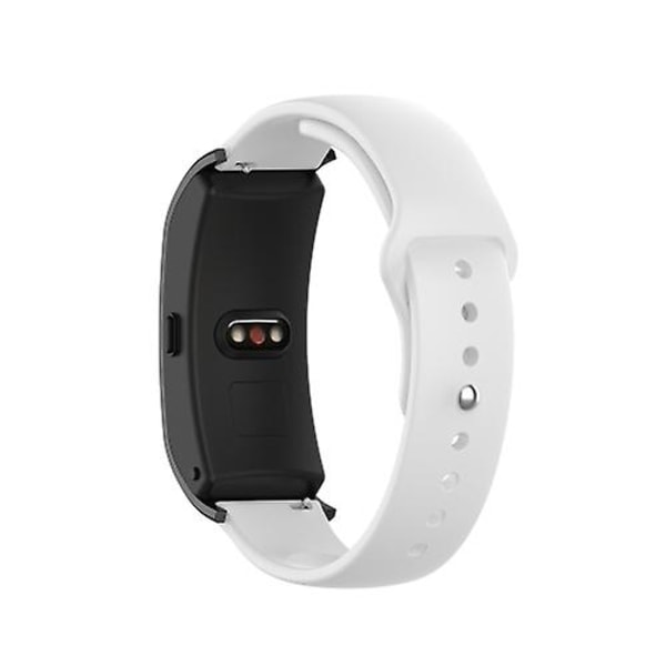 Til Garmin Vivomove 3s / 4s 18 mm omvendt spænde silikone urbånd White