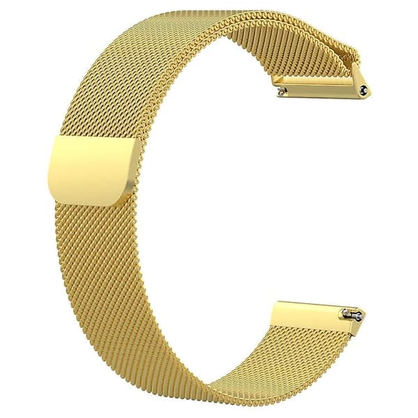 För Fitbit Versa 2 / Fitbit Versa Lite Milanese watch ,, Stor Storlek: 2,3x25,8cm Golden