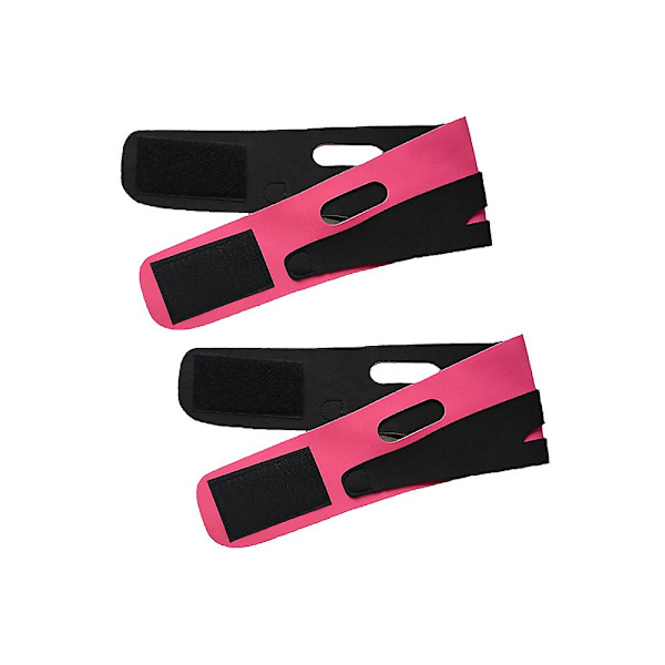 Ansiktsbantningsbandage Kvinnor Haka Kindlyft upp bälte Ansiktsmassagerem Ansikte Hudvård Skönhetsverktyg