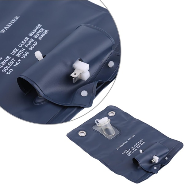 12V Universal Vindrutetvättpump-Set för Klassiska Bilar