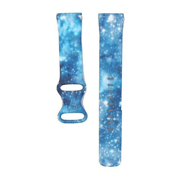 For Fitbit Versa 3 Printing Watch Band D