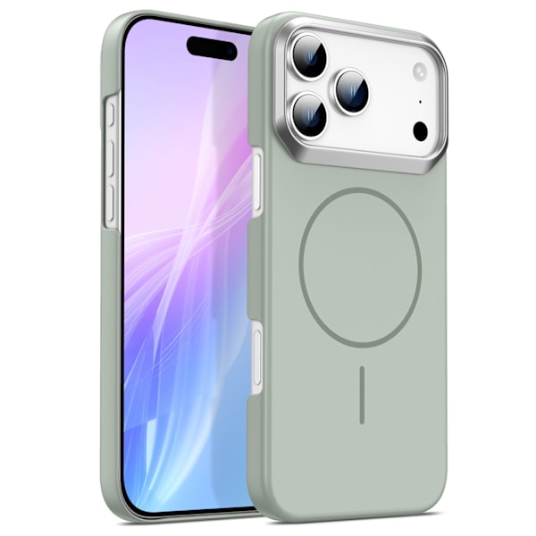 deksel for iPhone 17 Pro, fallsikkert, Titanium Grå