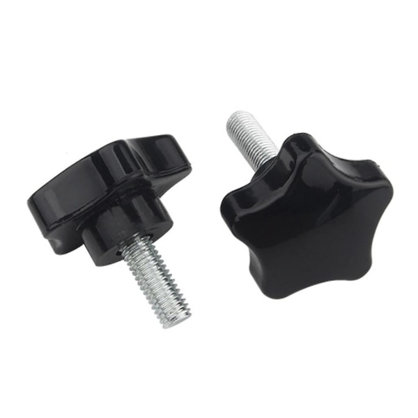 10 st M6/m8 handskruv Femstjärnigt format huvudgänga klämskruvar Bultknopp 8*30mm