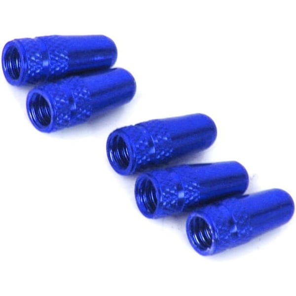5 cykelventilhætter (aluminium)