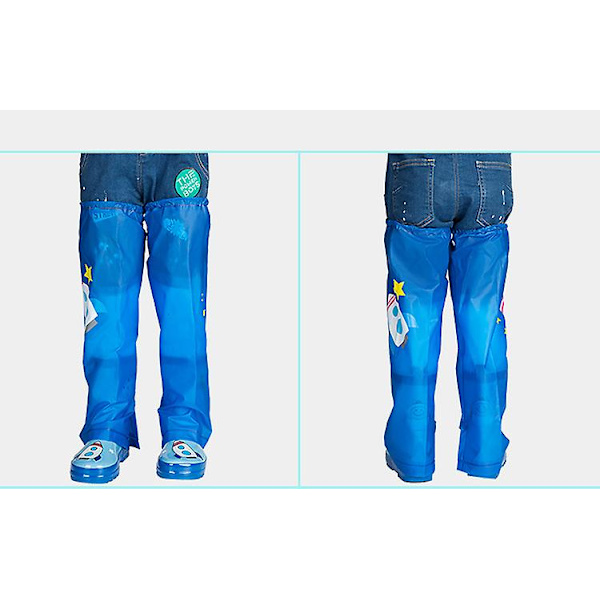 Lasten sarjakuva lyhyet sadehousut, vedenpitävät vaellusleggingsit blue