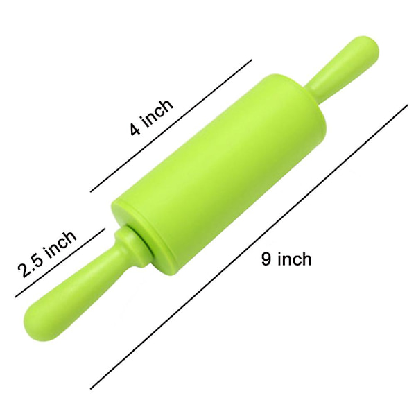 2 st silikonkavel, degkavel, non-stick yta Plastic handle