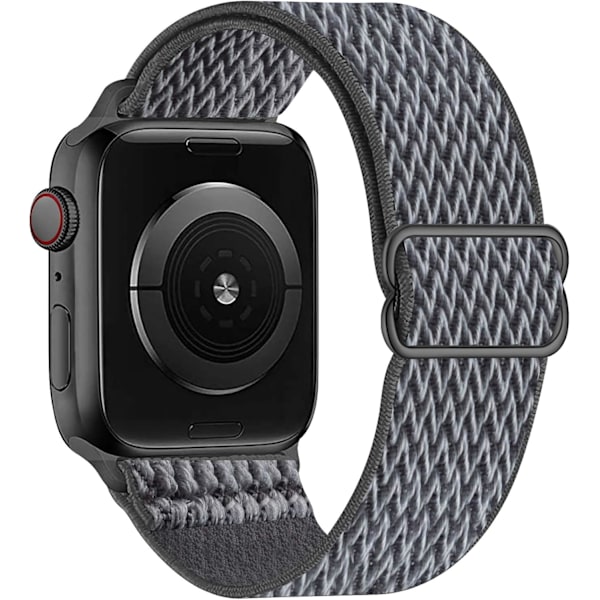 Elastisk Solo Loop-reim kompatibel med Apple Watch-reimer 13 38mm/40mm/41mm