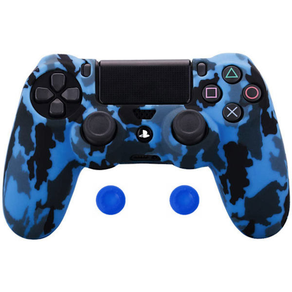 Silikone etui til PS4 controller M-PS4-16 blå