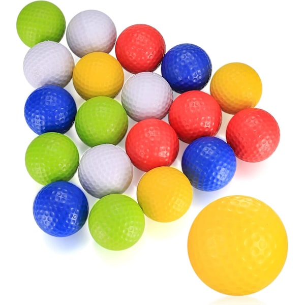Træningsgolfbolde - Bløde PU Golf Træningsbolde