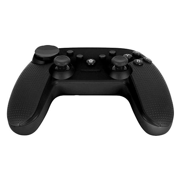 Trådløs Bluetooth 6-akset spilmaskine Gamepad-controller med vibration til Switch uden NFC-funktion sort
