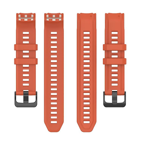 Garmin Instinct 2s yksiväriselle silikoni- watch rannekkeelle Orange