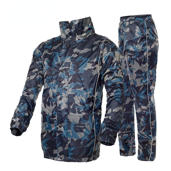 Paksutettu Adult Outdoor Raincoat Fashion vedenpitävä sadetakki l 155-165CM