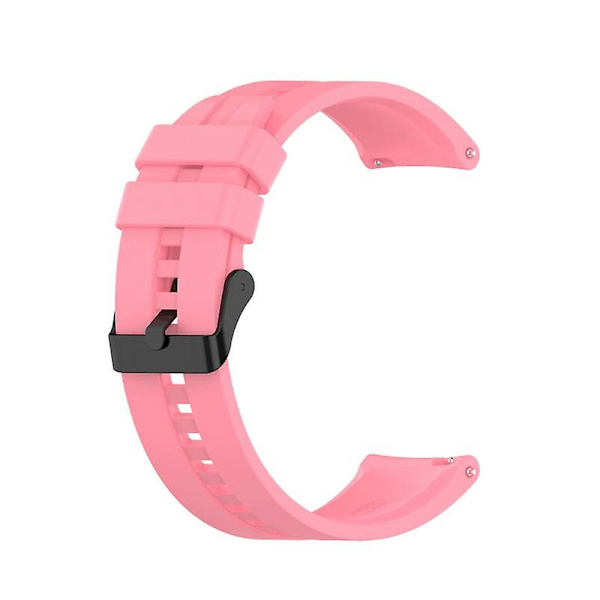 Huawei Watch GT3 46mm 42mm:lle säädettävä rannekoru, silikoni Pink 22mm