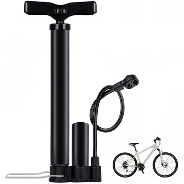 Högtryckscykelpump - Cykelpump med Presta & Schrader