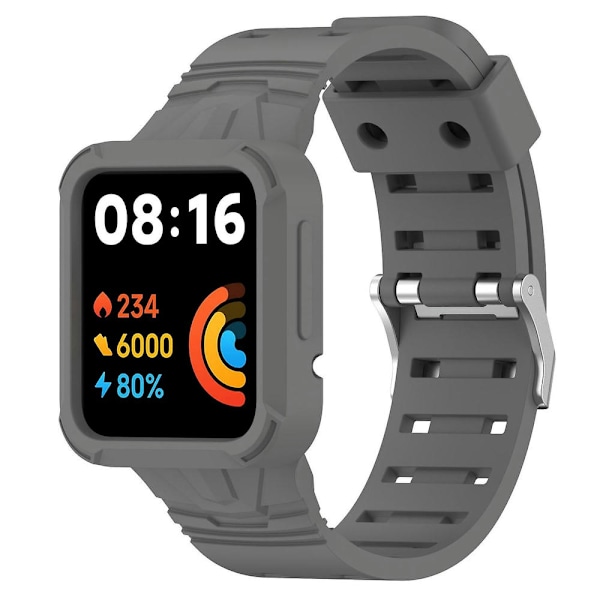 For Xiaomi Redmi Watch 2 Lite/Mi Watch Lite2/Lite1 Universal Watch Wrist Strap Sports Watch Quic Dark grey