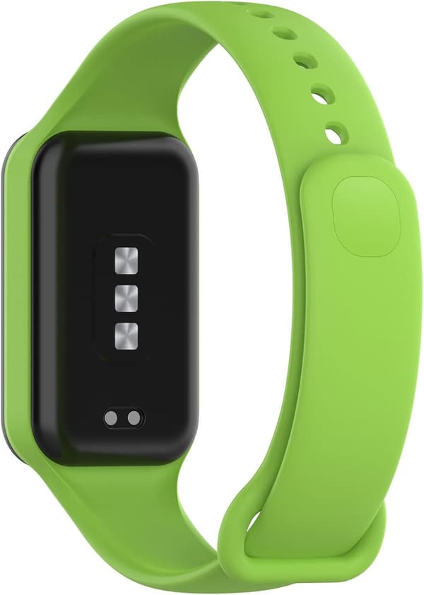 Silikonerem til Xiaomi Band 8 Active/Redmi Band 2 Smartwatch (Lysegrøn)