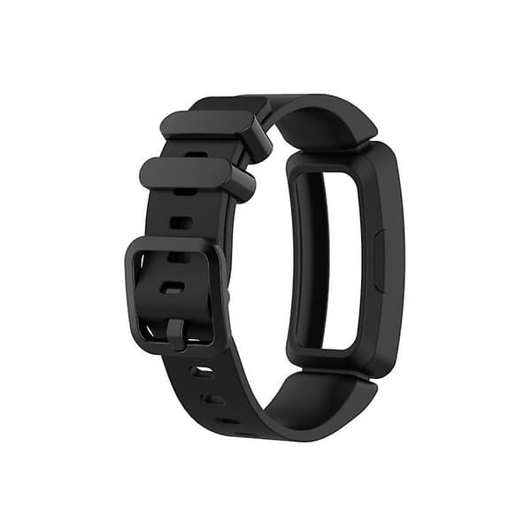 Til Fitbit Inspire Hr / Ace 2 Silikone Smart Watch Band Black