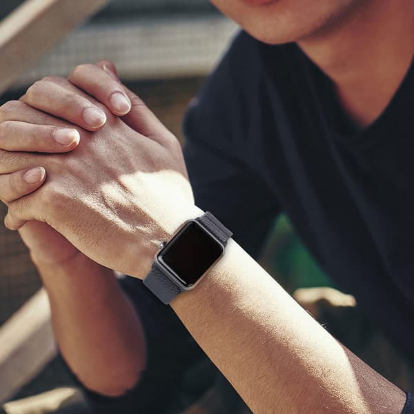 Elastisk Solo Loop-reim kompatibel med Apple Watch-reimer 11 42mm/44mm/45mm