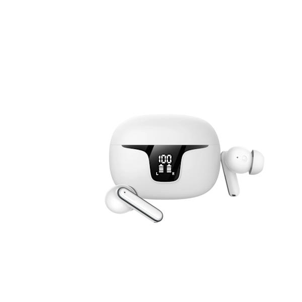 Ekte trådløse Bluetooth-hodetelefoner ANC Bluetooth 5.3 Trådløse ørepropper med stereo Hi-Fi lyd