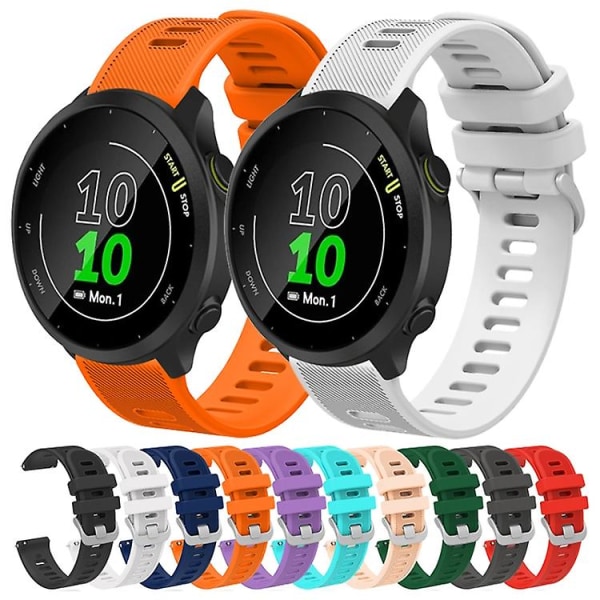 Garmin Venu 2 Plus 20 mm:n silikonitwill- watch Orange