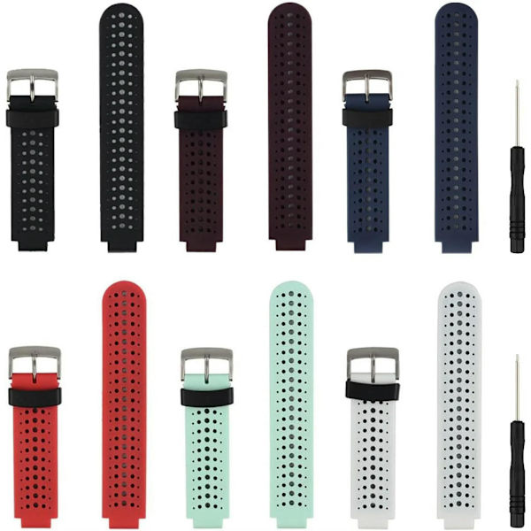 Ersättningsband för smartklocka, armband till Garmin Forerunner 220/230/235/620/630/735XT/235Lite
