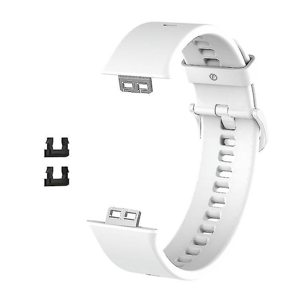 Silikon Watch Rem for Huawei Watch Fit White