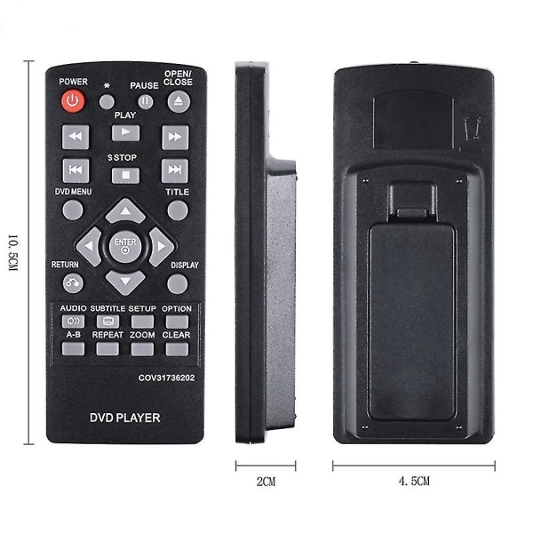 Fjärrkontroll för LG DVD-spelare COV31736202 för DP132NU DP132