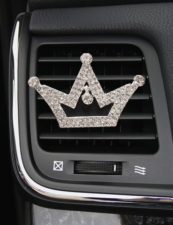 Bil Luftventil Klips . Bling Bildekor med Glitrende Rhinestones. Bling