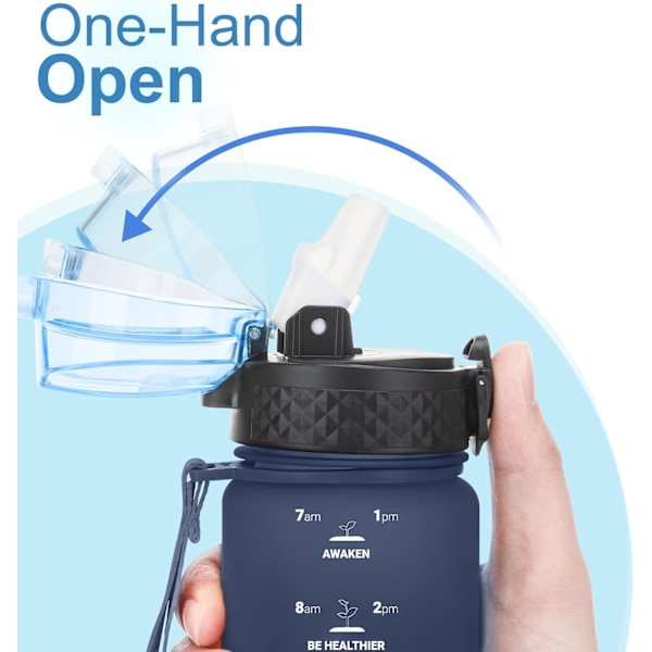 500 ml Lasten Vedenpullot Oljella - BPA-vapaa Lasten Vedenpullo