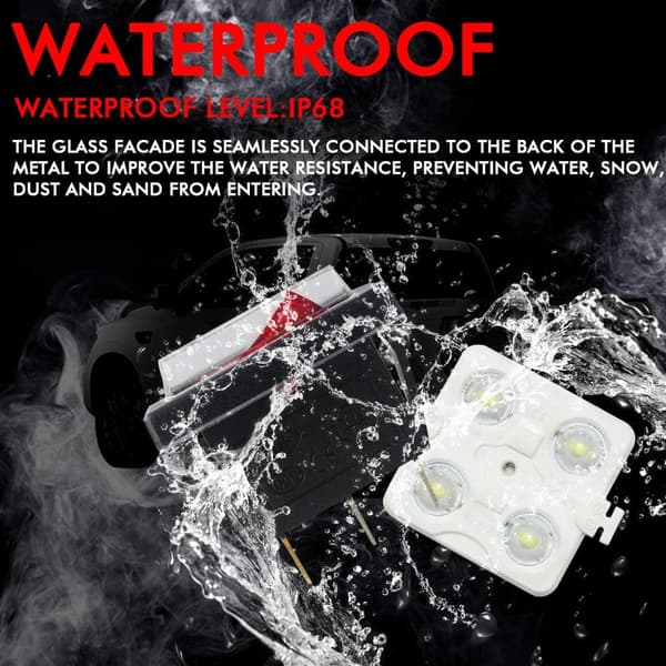 12V 80-LED Indvendig Lyskit til Varevogn, Lastbil, Campingvogn, Caravan og Mere
