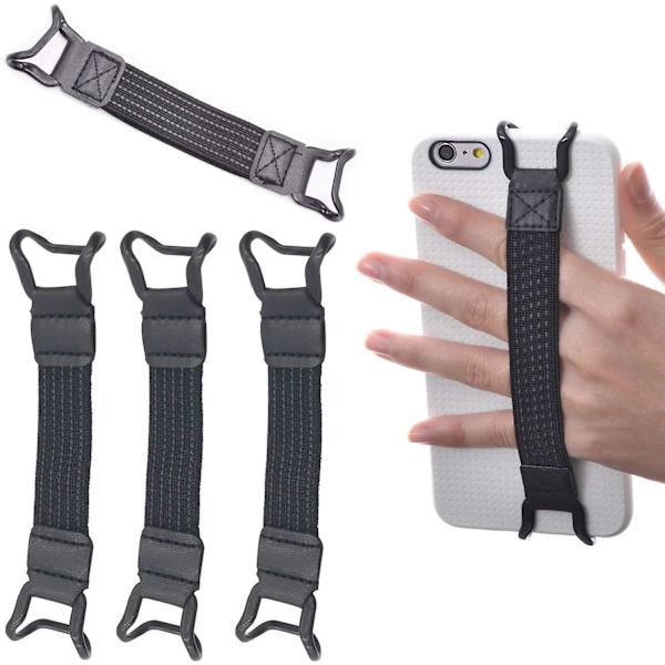 Enkelskikts 3 st mobiltelefon säkerhetshandremhållare kompatibel med telefon Xs Max / Xs / Xr / X / 8 Plus / 8 / 7 Plus / 7 / 6 Plus / 6 och Galaxy