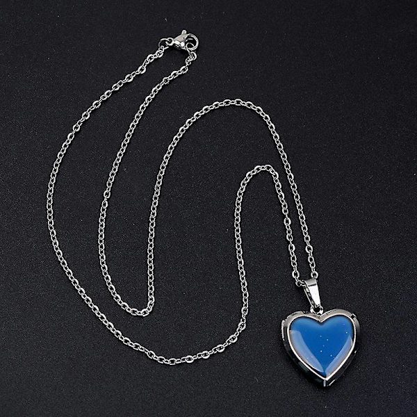 Humör Halsband Hjärthänge Halsband Temperaturkontroll Färgförändring Halsband HFMQV