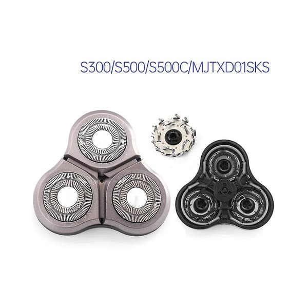 2 stk. for S500C S500 S300 Elektrisk barbermaskinhode erstatning MJTXD01SKS barbermaskinhode kutterhode tilbehør