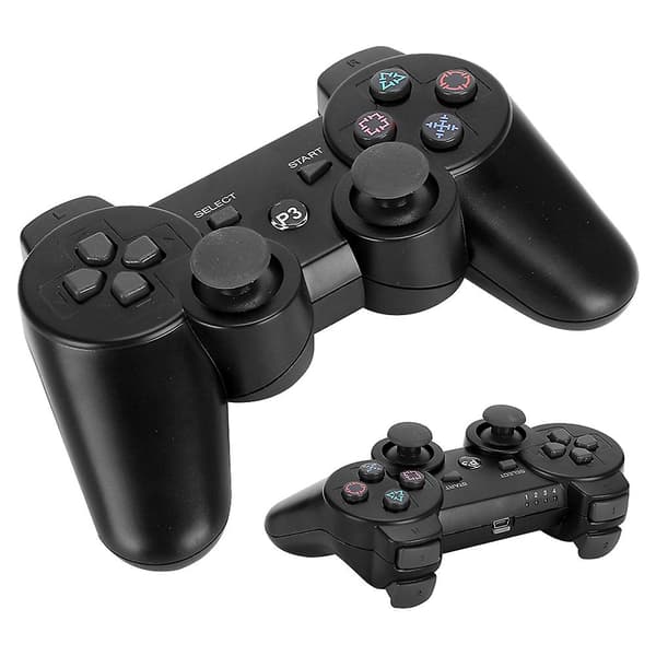Trådløs Bluetooth-håndkontroll for PS3 med intelligent funksjon og stabilt signal