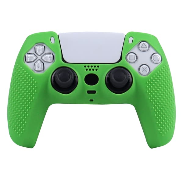Fodral för PS5-handkontroll Enfärgat skyddsfodral M-PS5-041 grön