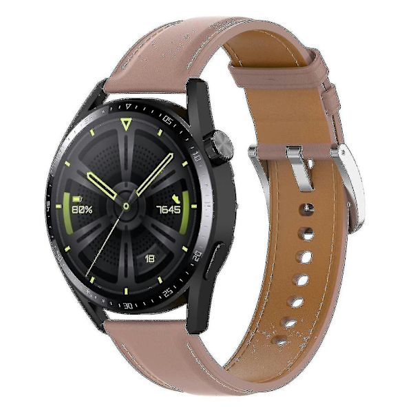 Klockarmband för Samsung Galaxy Watch3 45mm/Huawei Watch GT 3/Honor Watch GS3/Garmin/Xiaomi Mi Watch Deep Pink Style C