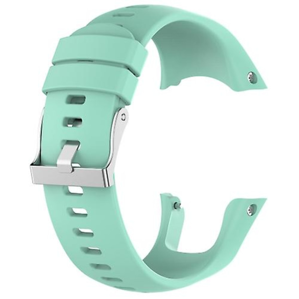Silikone urrem til Suunto Trainer Wrist Hr Mint Green