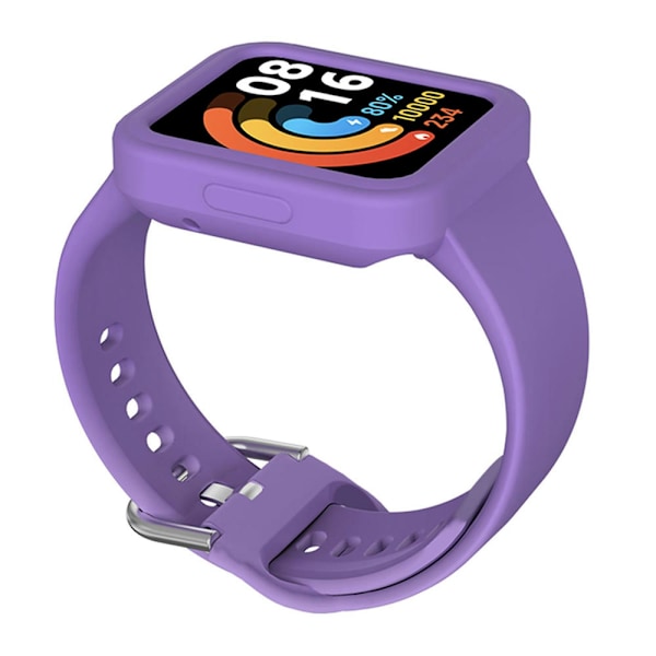Silikoneur til Xiaomi Redmi Watch 2 / Watch 2 Lite Light Purple