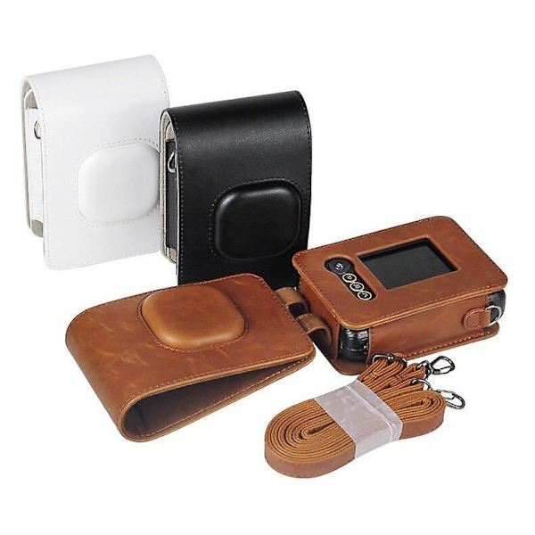 Case vaihto Fujifilm Instax Mini Liplay Retro Style -tyyliin White