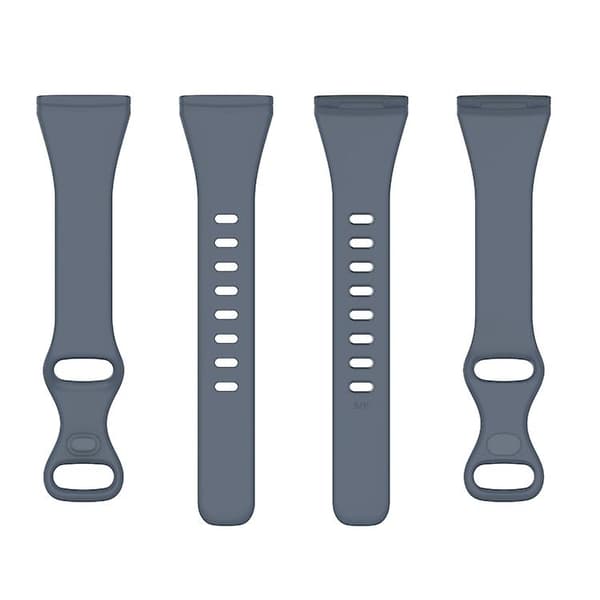Til Fitbit Versa 4 / Versa 3 / Sense Universal Tpu Watch Band Blue Grey