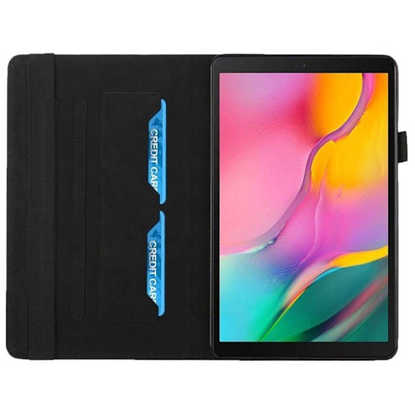 Samsung Galaxy Tab A 10.1 T510 T515 Diamond Black -tablettikotelo (2019)