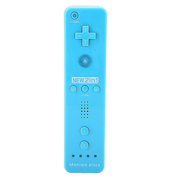 Blå Nintendo Wii WiiU Gamepad Controller med indbygget accelerometer