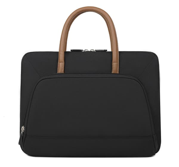 Laptop Taske 14 til 14.6 tommer, Stødsikker Håndtaske computer taske, sort
