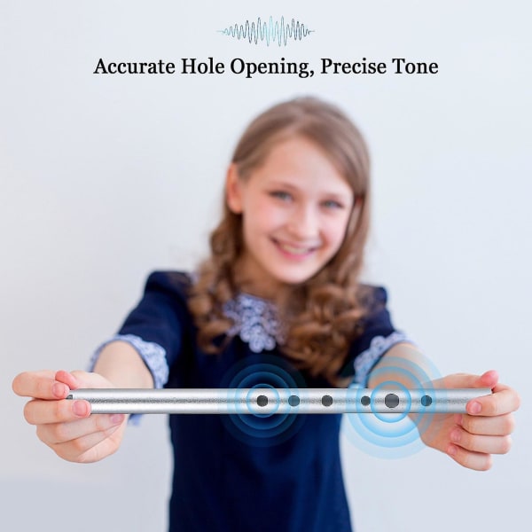 Irish Whistle Tradisjonell Tin Penny Whistle 6 hull Fløyte Blåsemusikkinstrument For nybegynnere Middels Eksperter- Key Of C