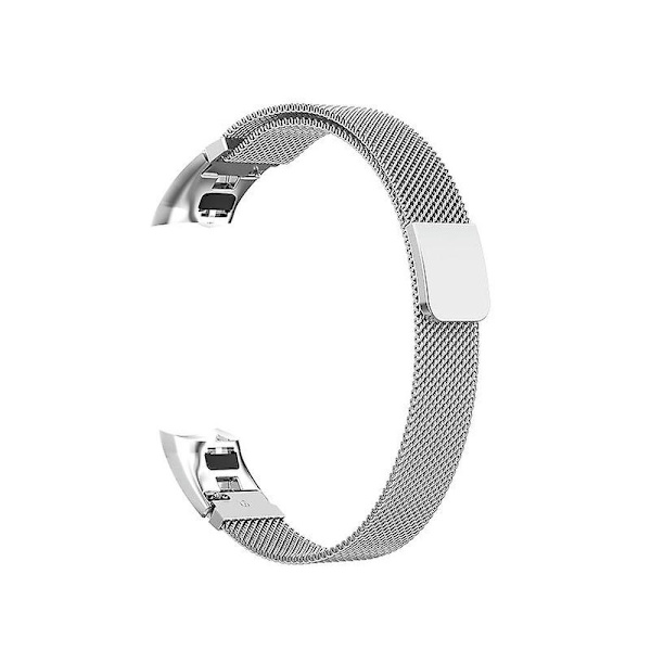 För Huawei Honor 4 & 5 Milanese Watch (svart) För Huawei Honor 4 & 5 Silver