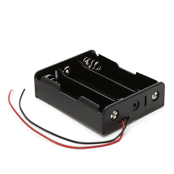 5 stk 18650 oppladbart batteri 3,7v klipsholdereske med ledning C
