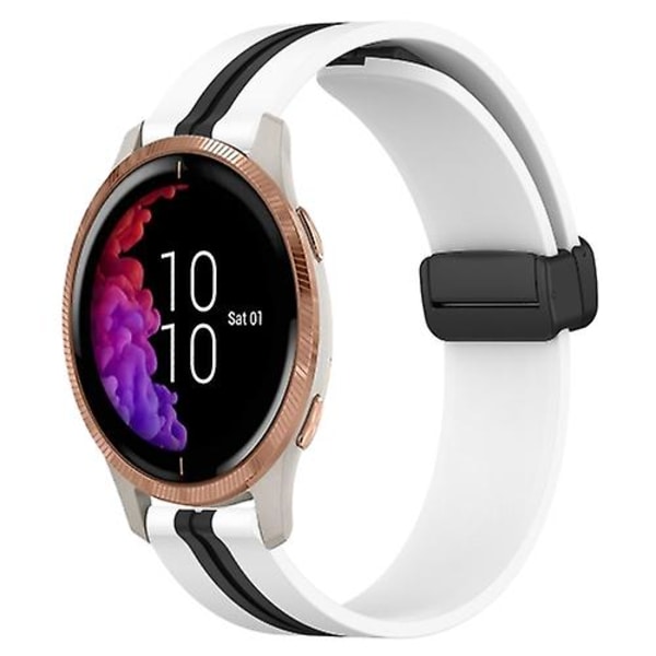 Garmin Venu 20 mm:n taittuva magneettilukko watch White-Black