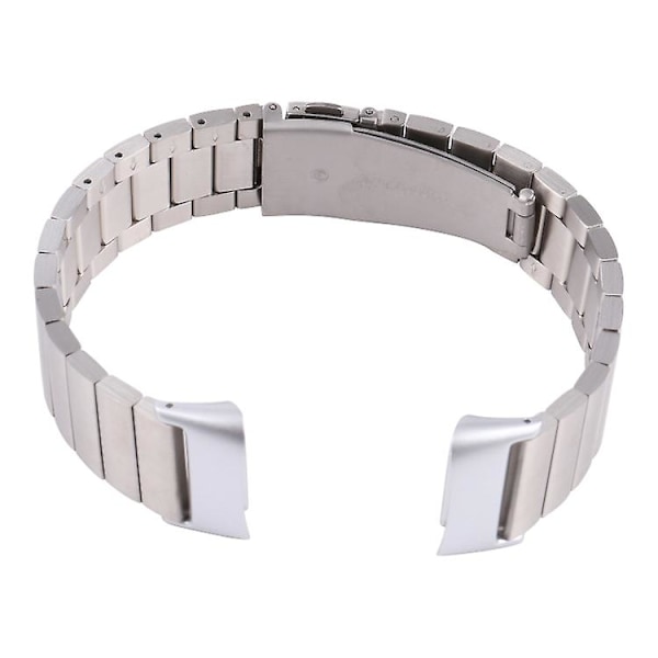 Til Fitbit Charge 5 urrem i stål med én perle Silver