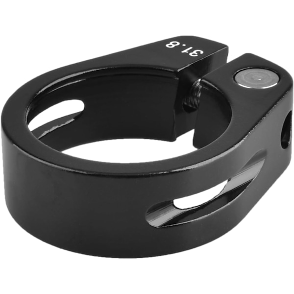 Cykelsaddelpindsklemme - hurtigudløsning (31,8 mm, sort)